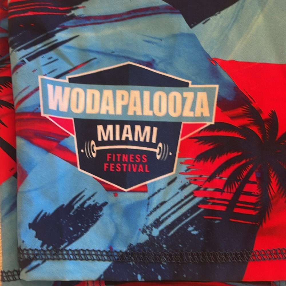 28015 Born Primitive Wodapalooza Miami CrossFit MMA Festival Board Shorts SZ 34 - Picture 6 of 6